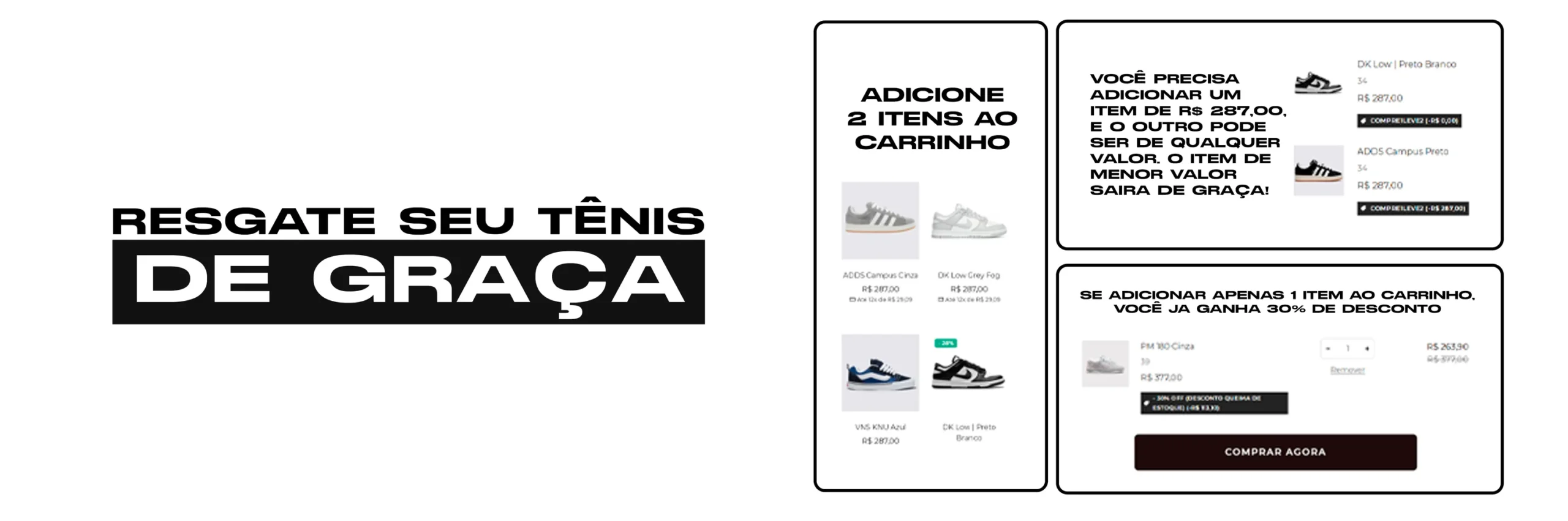 Promoção Compre 1 Leve 2