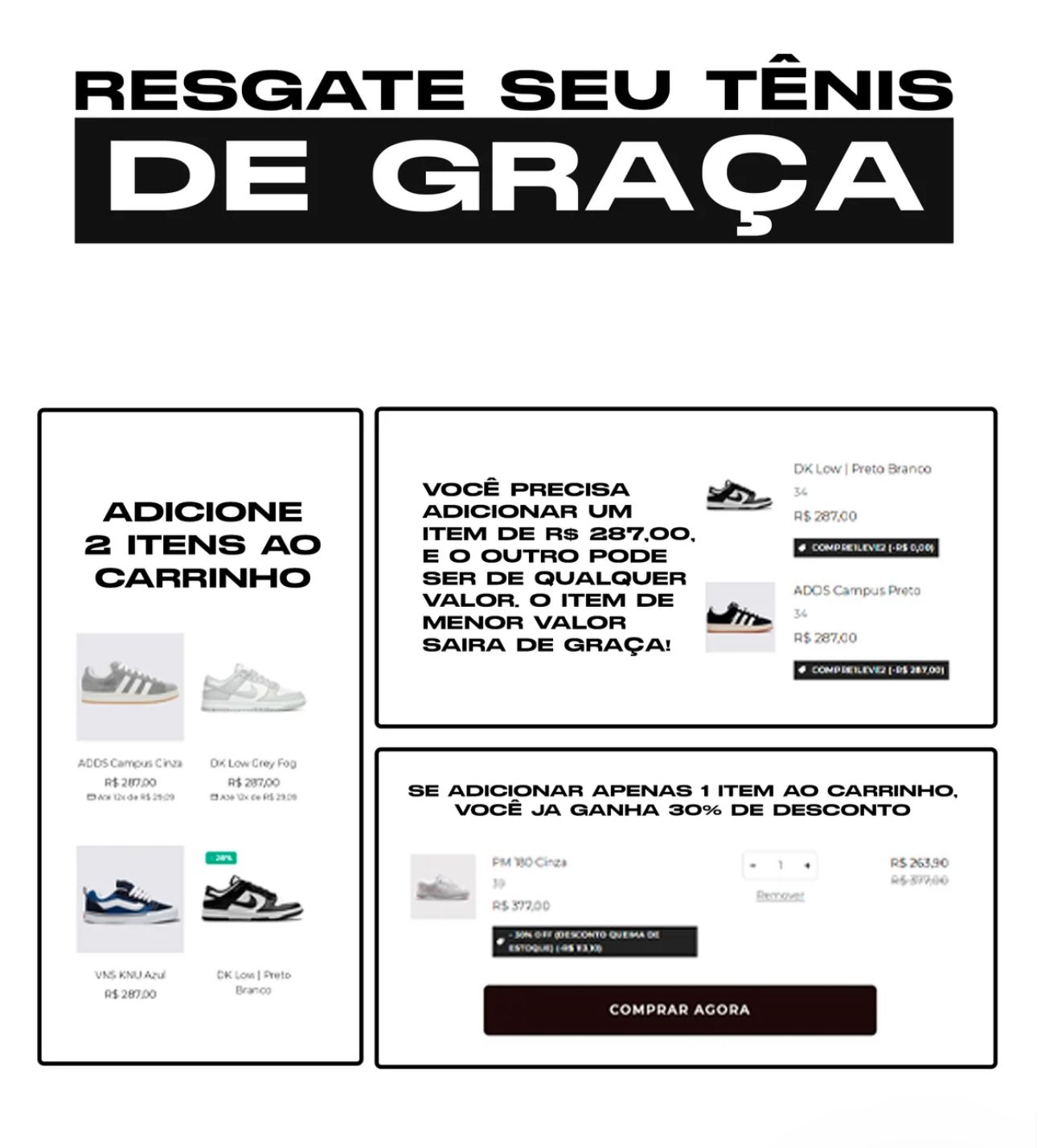 Promoção Compre 1 Leve 2 Mobile